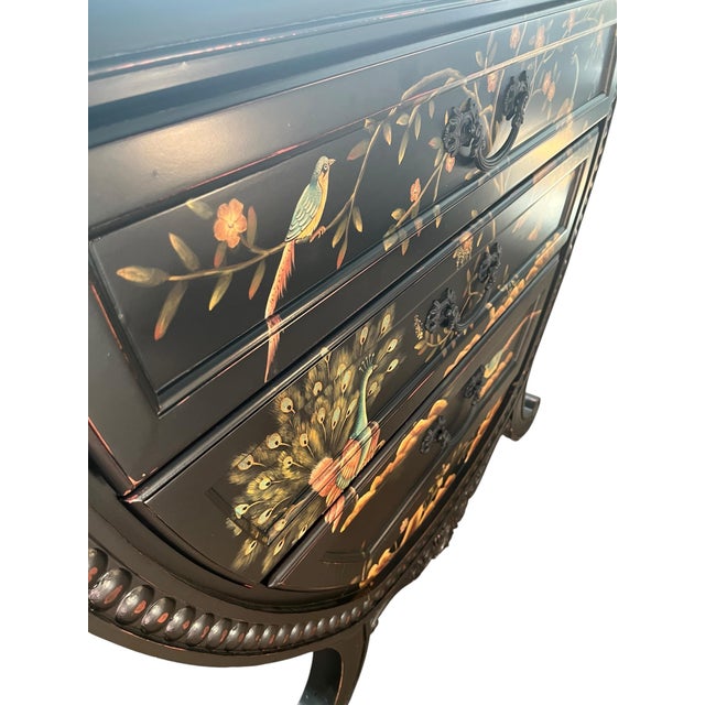 Chinoiserie Bombe Chest For Sale In Nashville - Image 6 of 10