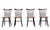 Spindle Back Dining Chairs from Maison Regain, Holland, 1960s, Set of 4 For Sale - Image 9 of 13