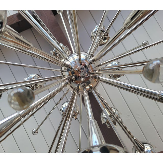 Jonathan Adler Contemporary Jonathan Adler Sputnik Chandelier For Sale - Image 4 of 4
