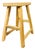 Vintage Rustic Elm Stool For Sale