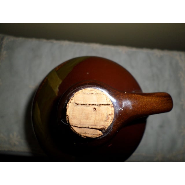 Rare Antique Rookwood Pottery Signed Frederick Rothenbush Corn Design Jug For Sale - Image 9 of 11