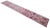 Vibrant Turkish Runner 2x12 Long Narrow Rug Vintage Pink Hallway Oriental Carpet For Sale - Image 6 of 15