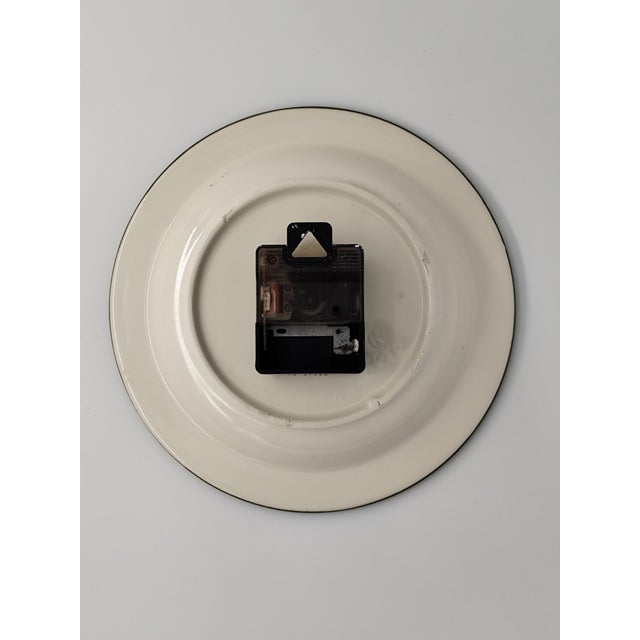 1970s Wall Clock from Eloma Quartz, Germany, 1970s For Sale - Image 5 of 6