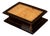Italian Smoked Acrylic Glass and Natural Cork Jewellery Box, 1970 For Sale