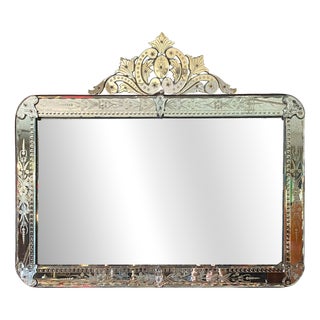 Venetian Mirror in Glass For Sale