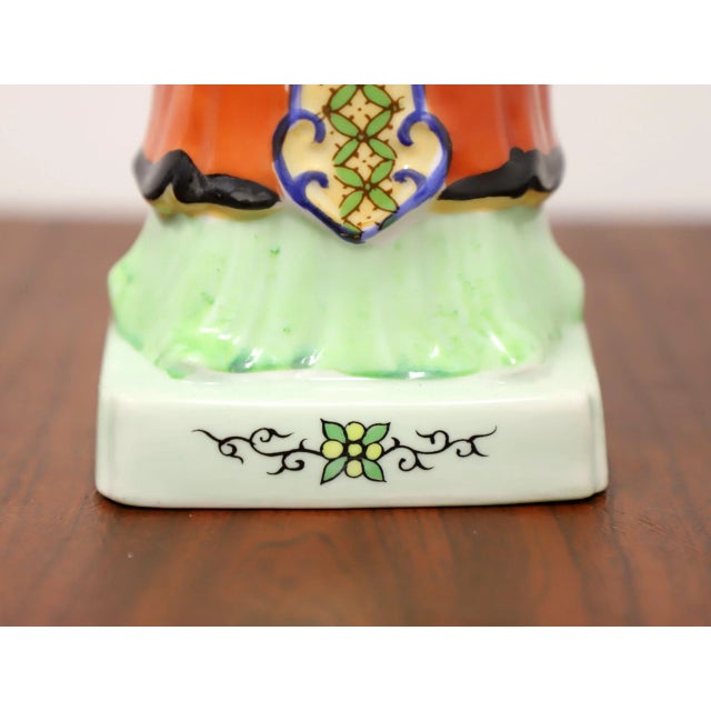 White Andrea by Sadek Porcelain Chinese Figurines - Male & Female - Pair For Sale - Image 8 of 10