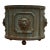 Antique Cast Iron Lion Head Planter For Sale