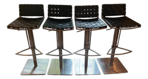 Safavieh Mitchell Gas Lift Swivel Bar Stools (Set of 4)