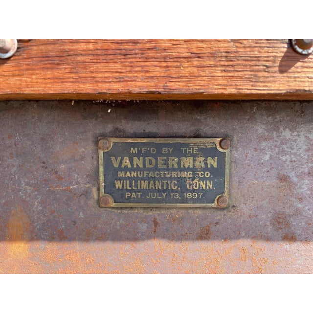 Late 1800’s Vanderman Stagecoach Strong Box For Sale In Tampa - Image 6 of 13
