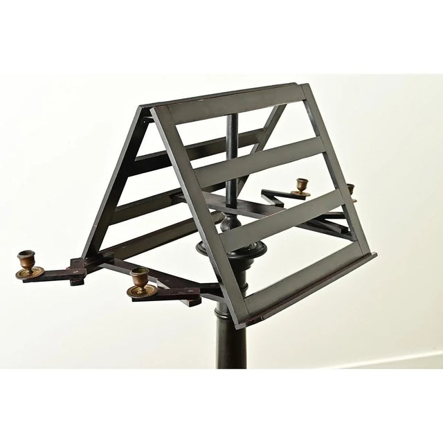 French 19th Century Ebonized Duet Stand For Sale In Baton Rouge - Image 6 of 12