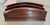 Brown Vintage Hand-Carved Wood Double Letter Holder For Sale - Image 8 of 9