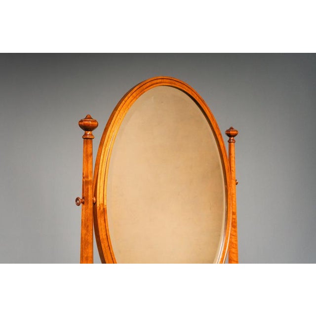 Early 20th Century Art Nouveau Chest of Drawers with Mirror For Sale - Image 11 of 18