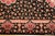 Late 20th Century Nazmiyal Collection Black Silk Qum Persian Runner Rug For Sale - Image 5 of 8