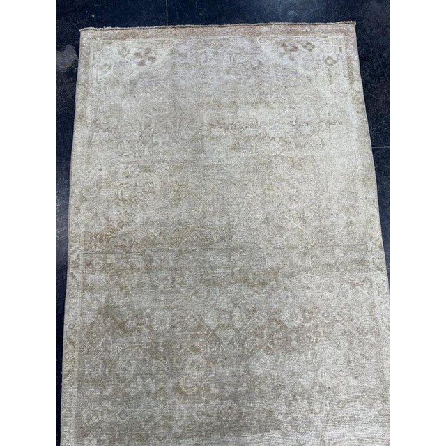 Early 21st Century Turkish Vintage Rug 3'4" x 8'7" For Sale - Image 5 of 7