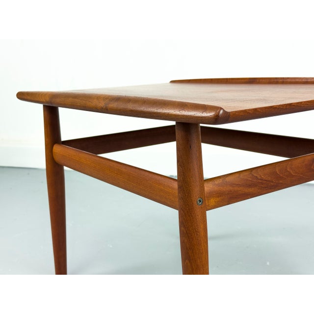 Wood Teak Coffee Table by Grete Jalk for Glostrup, 1960s For Sale - Image 7 of 16