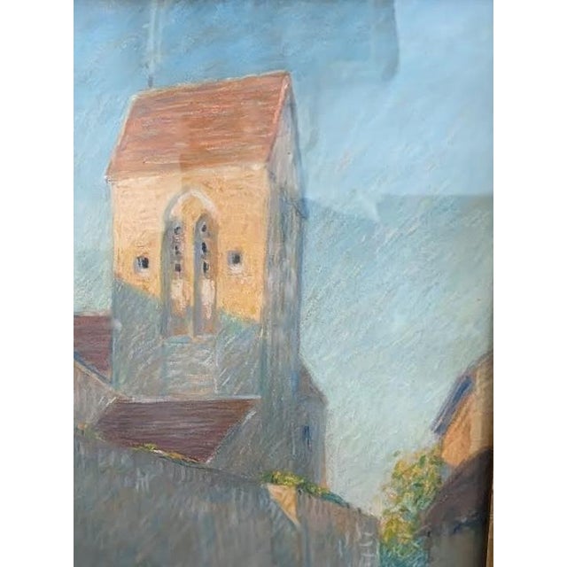 Late 19th Century The Church at St. Leger; Watercolor by Edward H. Barnard For Sale - Image 4 of 11