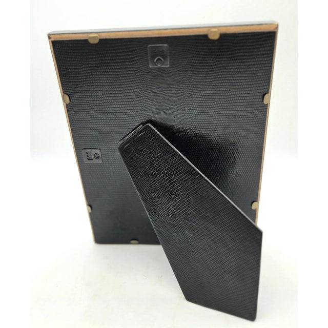 Jonathan Adler 1990s Martin Aborn 5" X 7" Italian Wood Photo Frame For Sale - Image 4 of 12