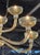 Modern Large Murano Rostrada Chandelier in Amber and Clear For Sale - Image 3 of 6