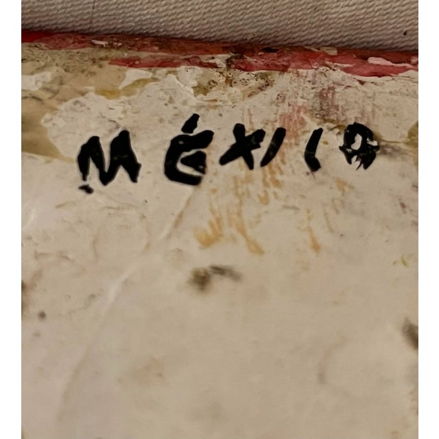 Vintage Made in Mexico Spanish Mission Votive Holder W/ # Sterling Crosses. For Sale - Image 10 of 11