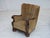 Danish Chair in Green Velour and Carved Oak, 1950s For Sale - Image 14 of 18
