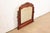 Thomasville Thomasville French Provincial Carved Cherry Wood Dresser Top Vanity Swing Mirror For Sale - Image 4 of 14
