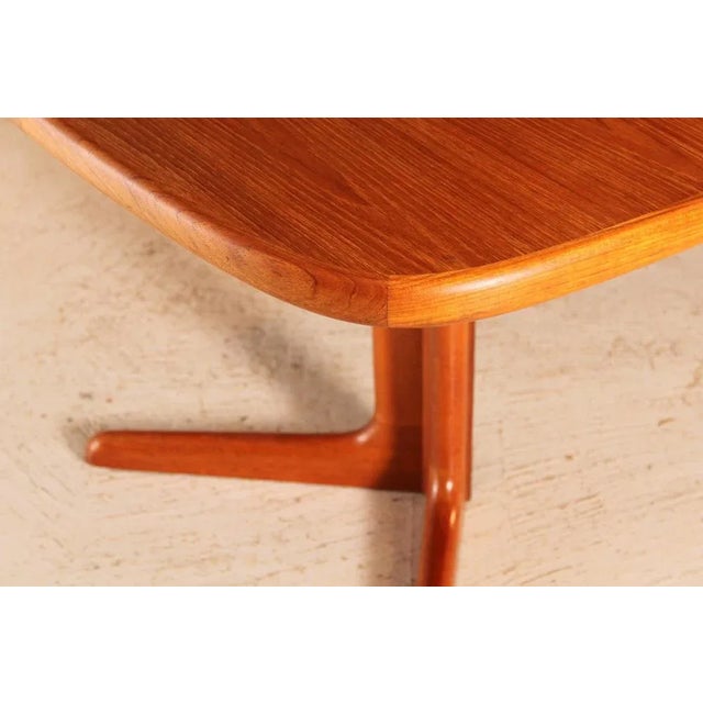 Brown Mid-Century Extendable Dining Table in Teak from Skovby, Denmark, 1970s For Sale - Image 8 of 14