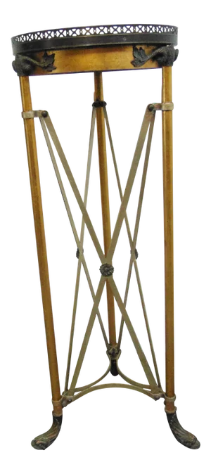Regency Bronze & Gold Gilt Plant Stand