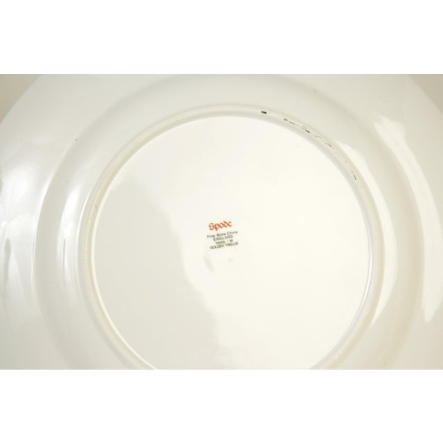 Ten Spode Golden Trellis Gilded Dinner Plates - Set of 10 For Sale In New York - Image 6 of 6
