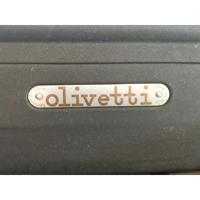 Black Typewriter from Olivetti, Italy, 1940s For Sale - Image 8 of 14