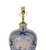 White Vintage Hand-Painted Blue and White Vase Table Lamp For Sale - Image 8 of 9