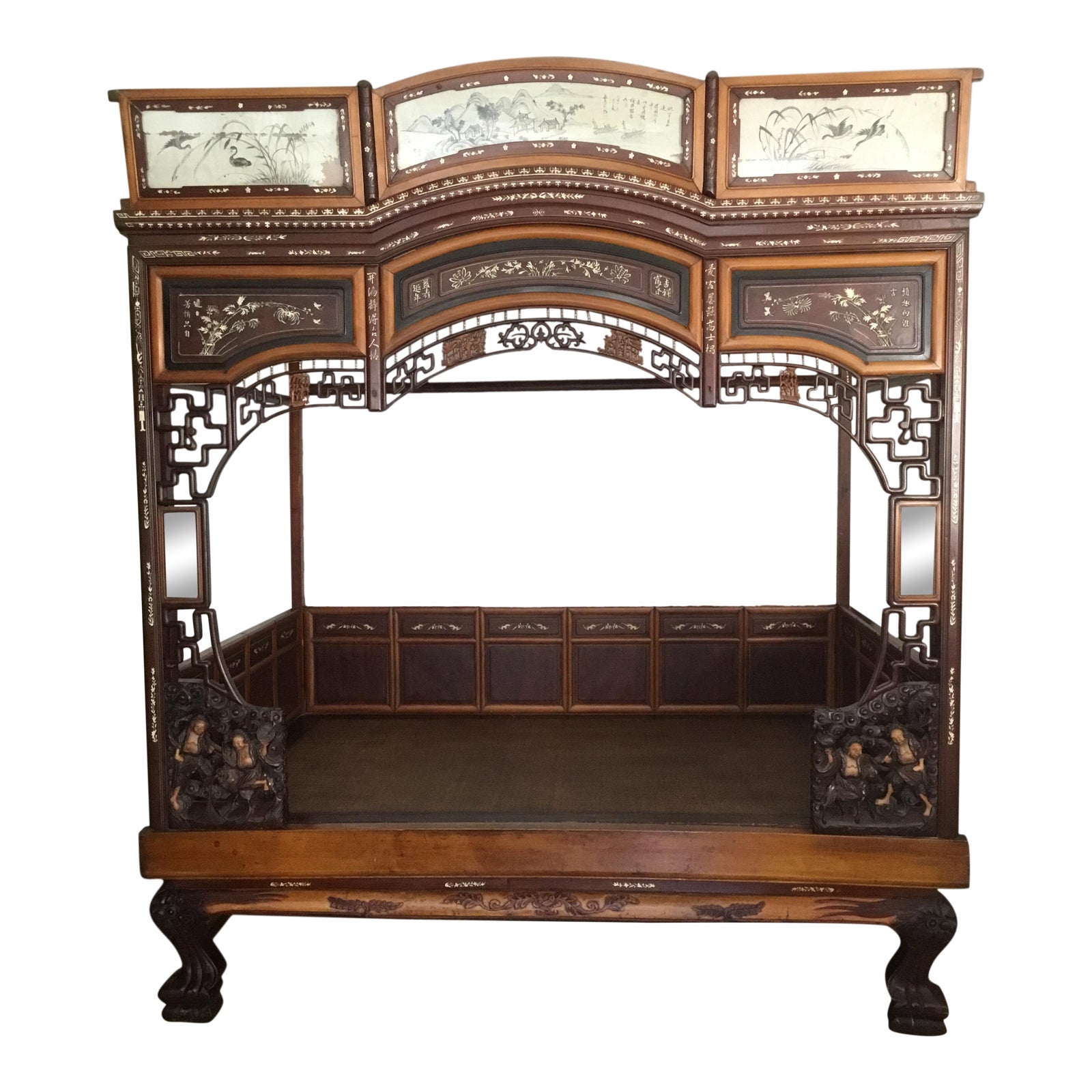 Antique Chinese Wedding Bed Chairish