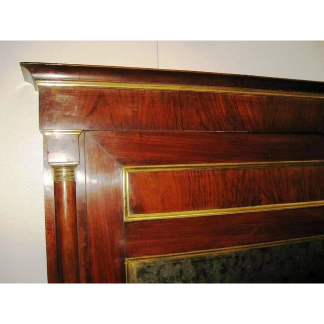 Antique Empire Style Mantelpiece Mirror, Early 19th Century For Sale - Image 6 of 16
