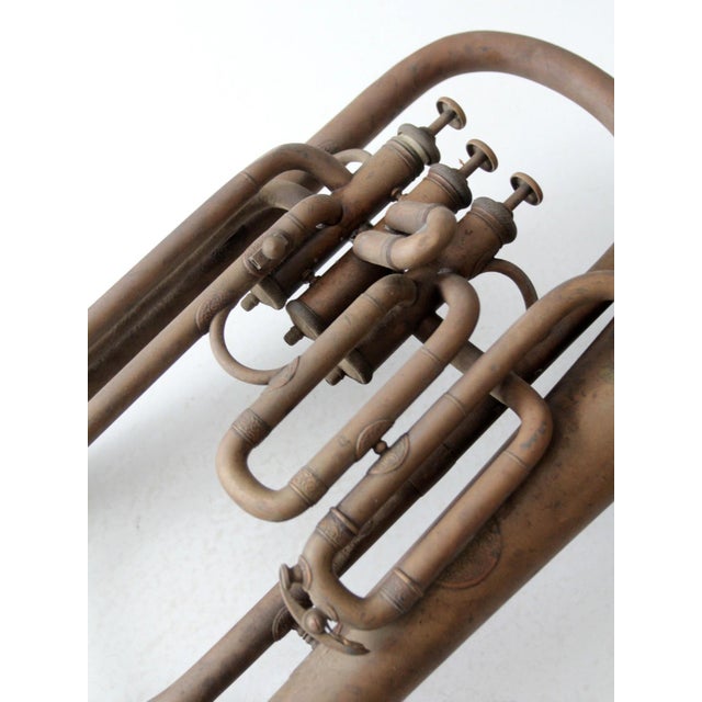 Shabby Chic Antique Beau Ideal Baritone For Sale - Image 3 of 10