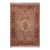 Shabby Chic Pak-Persian Green/Lt.red Wool Rug - 8'0'' X 10'3'' For Sale