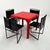 1970s Red Stadio Dining Table by Vico Magistretti for Artemide, 1970s For Sale - Image 5 of 9
