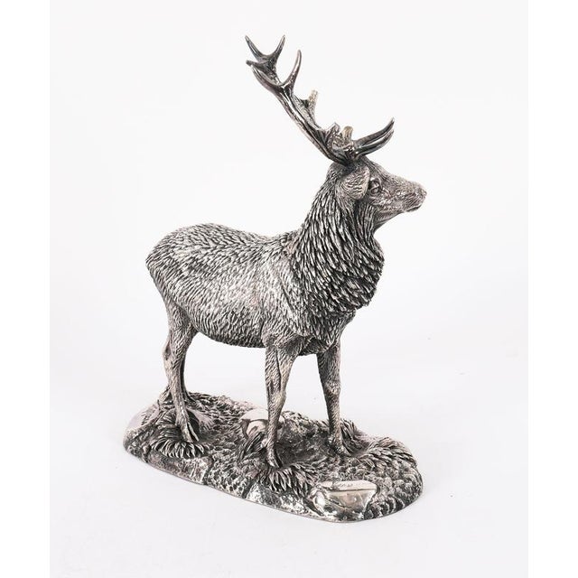 Tom Mackie, Stag Animalier, 1987, Sterling Silver For Sale - Image 14 of 16