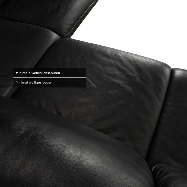 Sherry Leather Corner Sofa and Ottoman from Willi Schillig, Set of 2 For Sale - Image 10 of 18