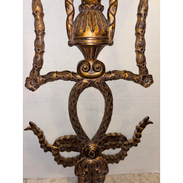 Rococo John-Richard 18th Century Styled Vintage Intricate Moran Mirror in Pewter, John-Richard Mirror For Sale - Image 3 of 12