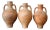 19th Century Set of Three Picher "Cantaro" from Calanda, Spain, Terracotta Vase For Sale