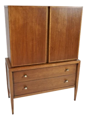 Mid Century Modern Gentleman's Dresser by Century Furniture