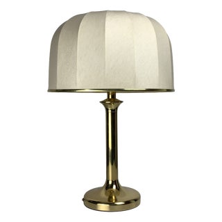 Mid-Century Hollywood Regency Brass Mushroom Table Lamp, Vienna, Austria, 1960s For Sale