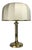Mid-Century Hollywood Regency Brass Mushroom Table Lamp, Vienna, Austria, 1960s For Sale