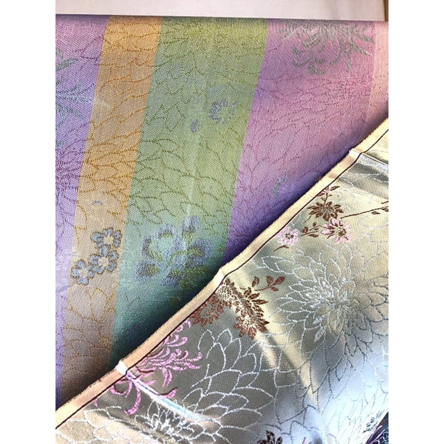 Chinoiserie Silk Rayon Double Jacquard Upholstery Fabric For Sale - Image 3 of 8
