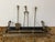 Late 20th Century Brass Fireplace Fender + Three-Piece Tool Set, Vintage For Sale - Image 5 of 12