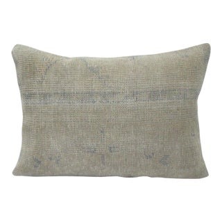 Beige & Blue Decorative Pillow Cover For Sale