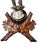 Roe Deer Trophy 186 Black Forset Antlers Mount For Sale - Image 4 of 5