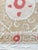Vintage Embroidered Neutral Tan Suzani From Asian For Sale - Image 4 of 9