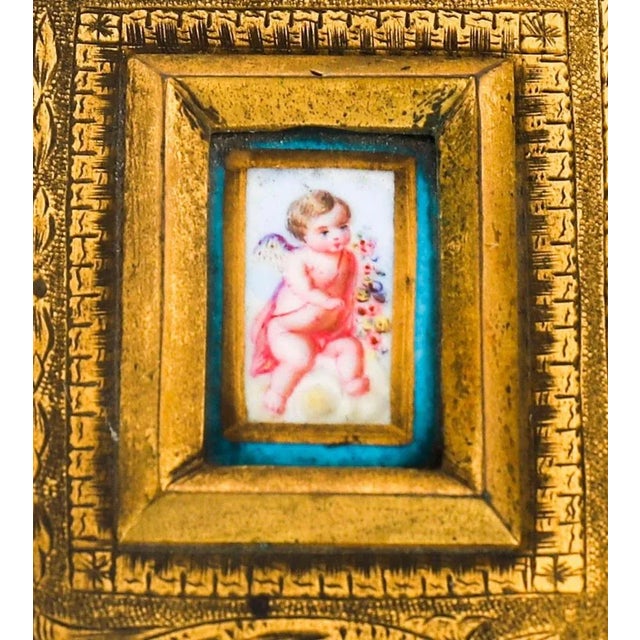 Antique Ormolu and Mounted Jewel Casket from Sevres, 19th Century For Sale - Image 5 of 13