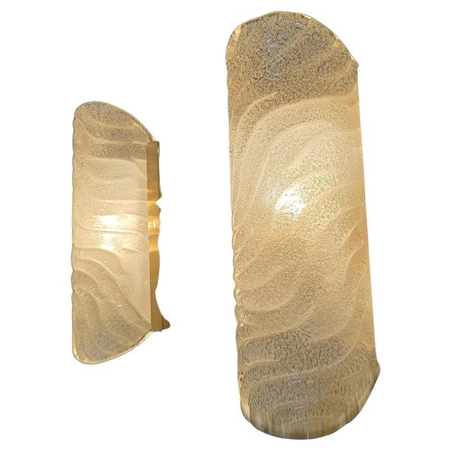 Brass and Glass Wall Lights by Fischer Leuchten, 1960s, Set of 2 For Sale - Image 15 of 15