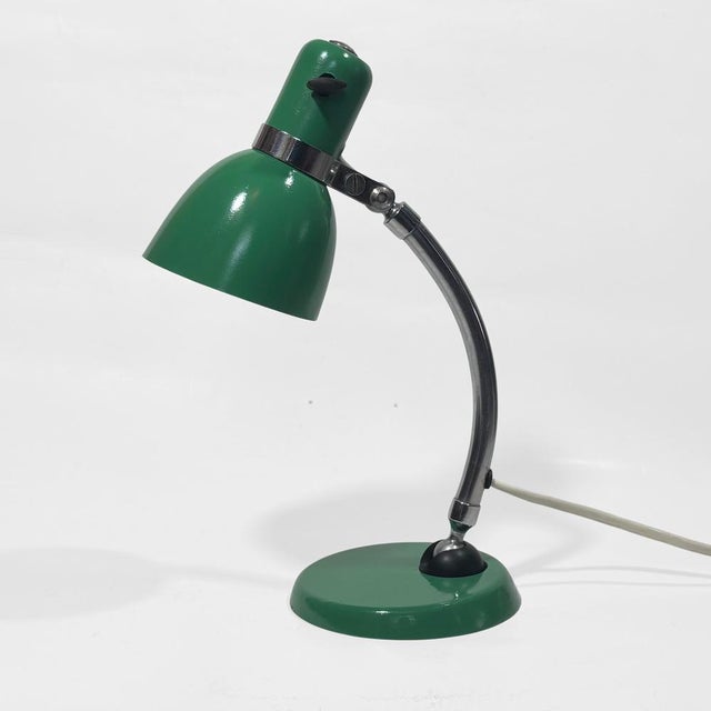 Vintage Swedish Table Lamp from Bröderna Malmströms Metallvarufabrik, 1950s For Sale - Image 13 of 13